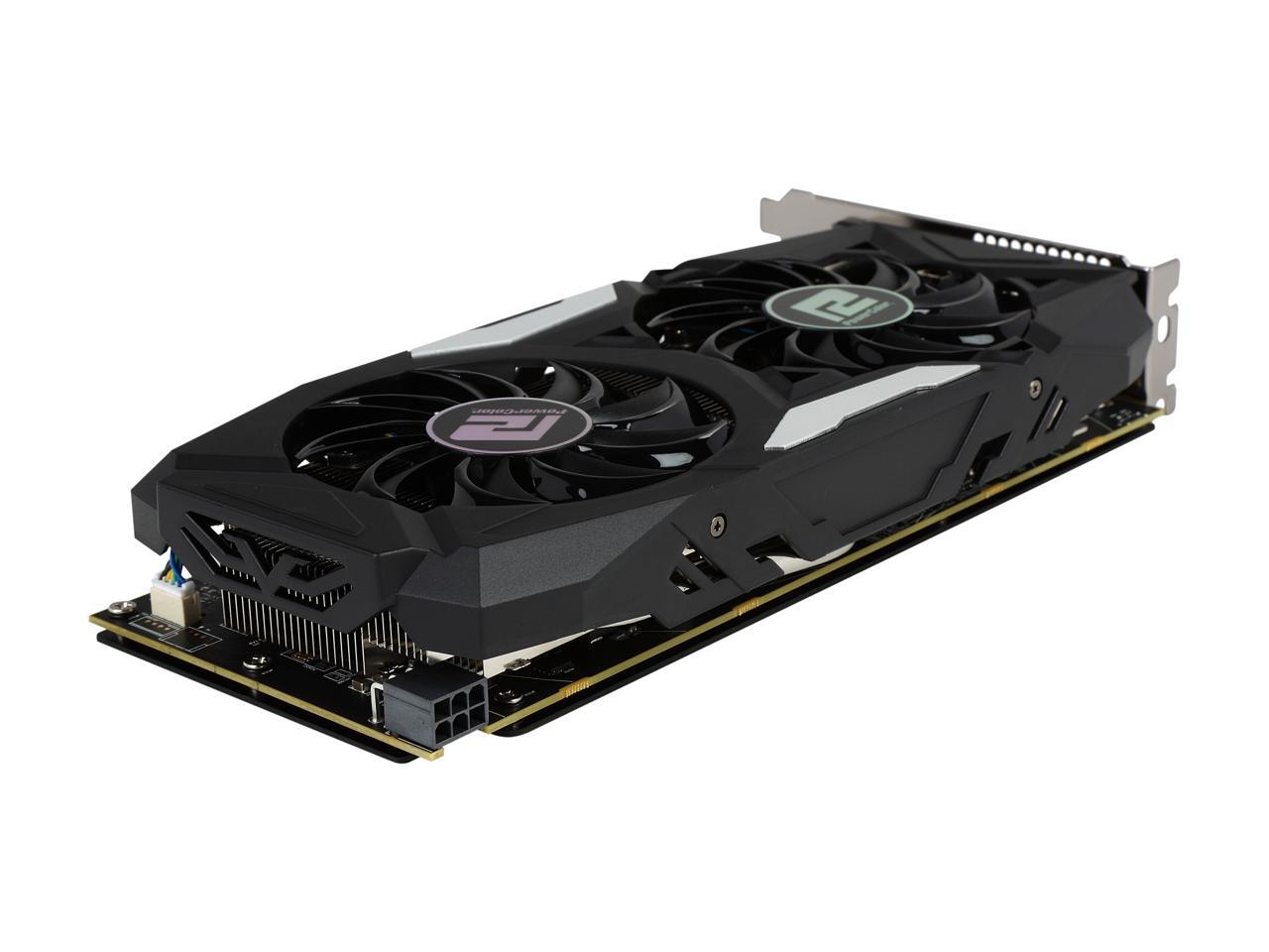 PowerColor RED DRAGON Radeon RX 480 Video Card AXRX 480 8GBD5-3DHD ...
