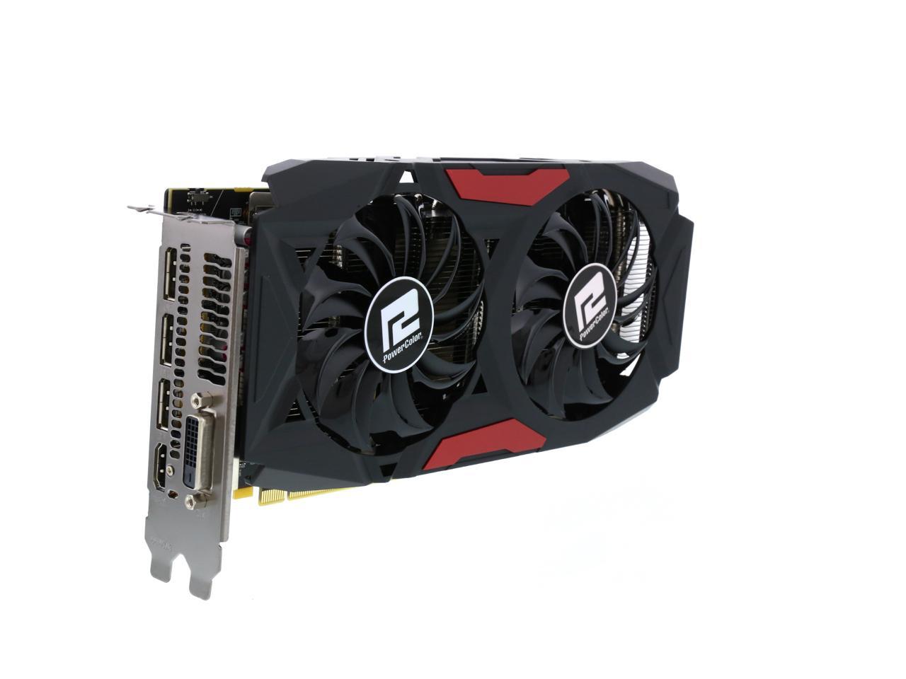 Настройка видеокарта powercolor radeon rx 580 4gb