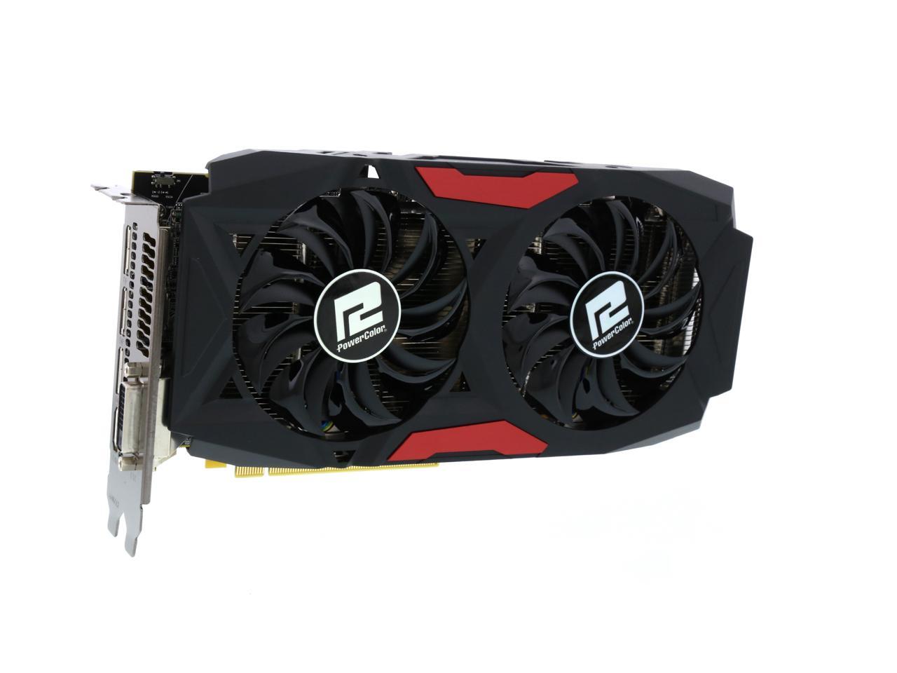 Настройка видеокарта powercolor radeon rx 580 4gb