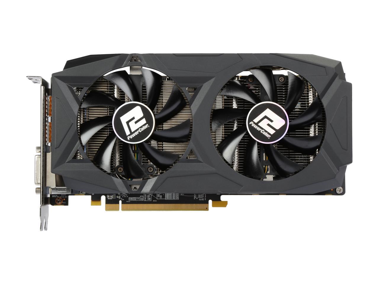 Настройка видеокарта powercolor radeon rx 580 4gb