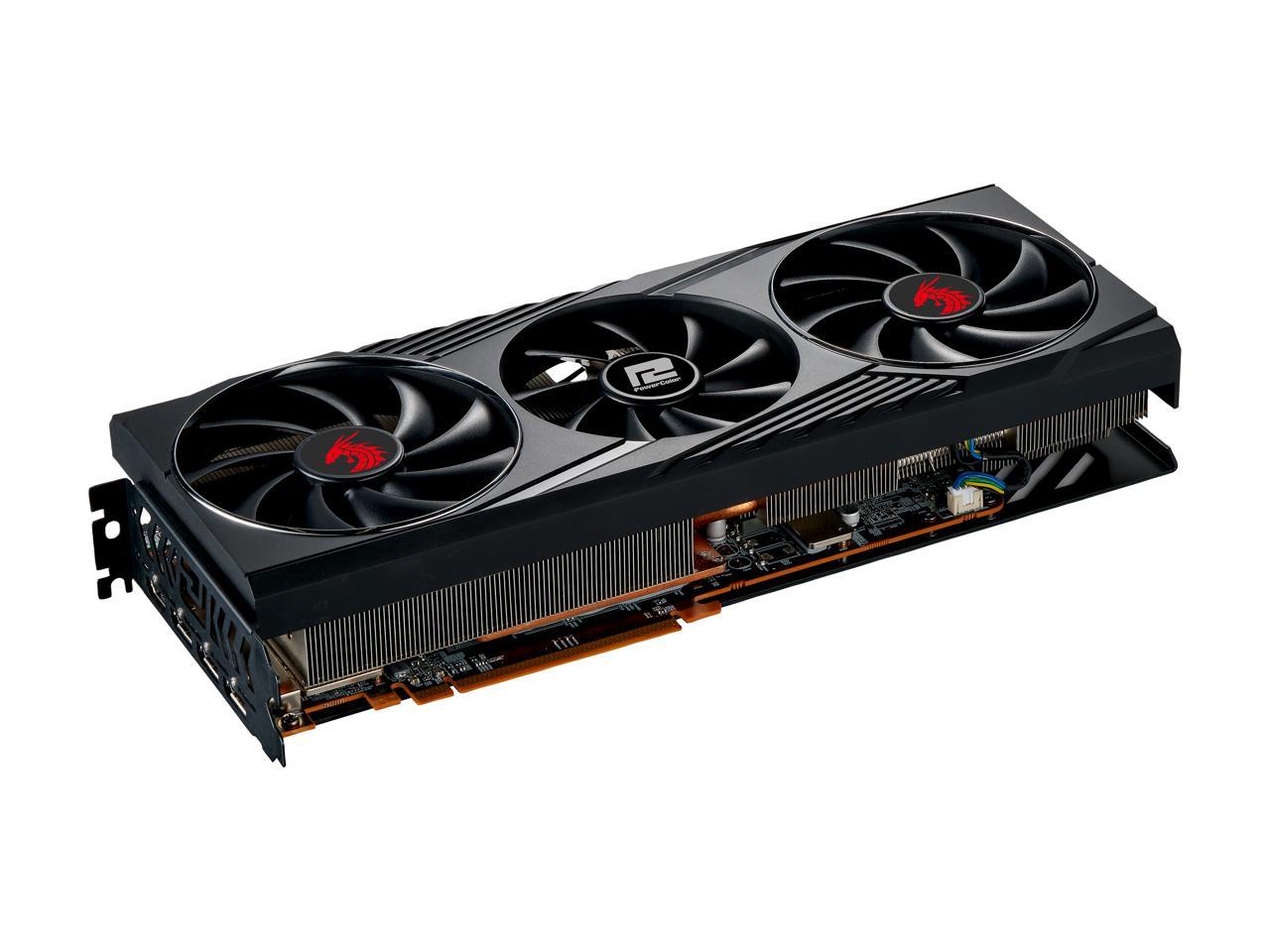 PowerColor Red Dragon AMD Radeon RX 6800 XT Gaming Graphics Card with 16GB  GDDR6 Memory, Powered by AMD RDNA 2, Raytracing, PCI Express 4.0, HDMI 2.1,  