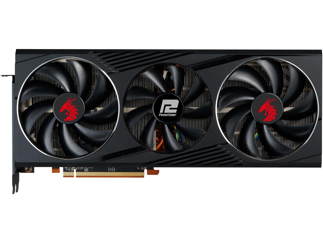 PowerColor Red Dragon AMD Radeon RX 6800 Gaming Graphics card with 16GB GDDR6 Memory, Powered by ...