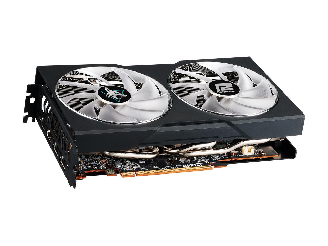 PowerColor Hellhound Radeon RX 6650 XT Video Card AXRX 6650XT 8GBD6 ...