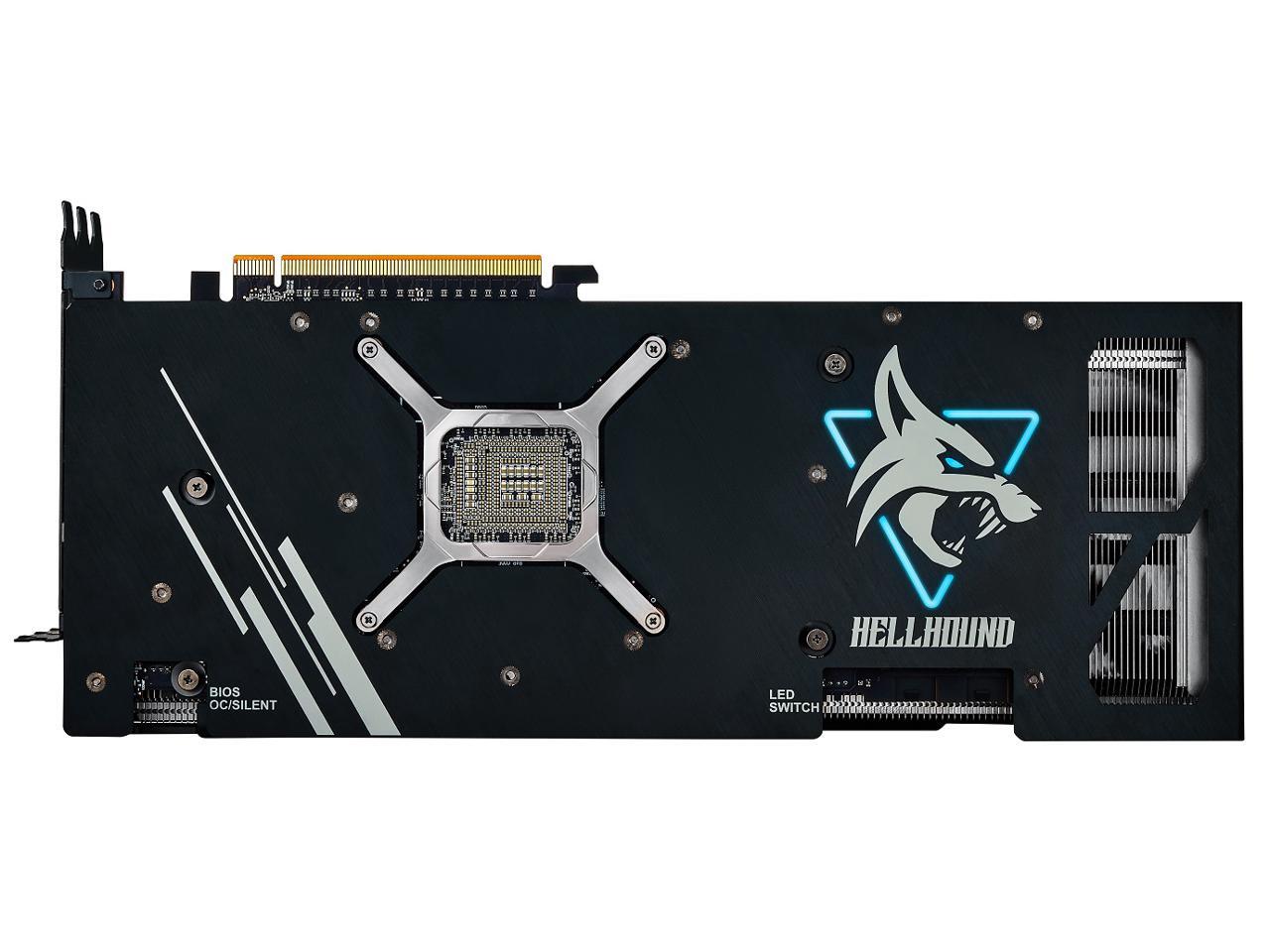 PowerColor Hellhound Radeon RX 7900 XTX Video Card RX7900XTX 24GL/OC