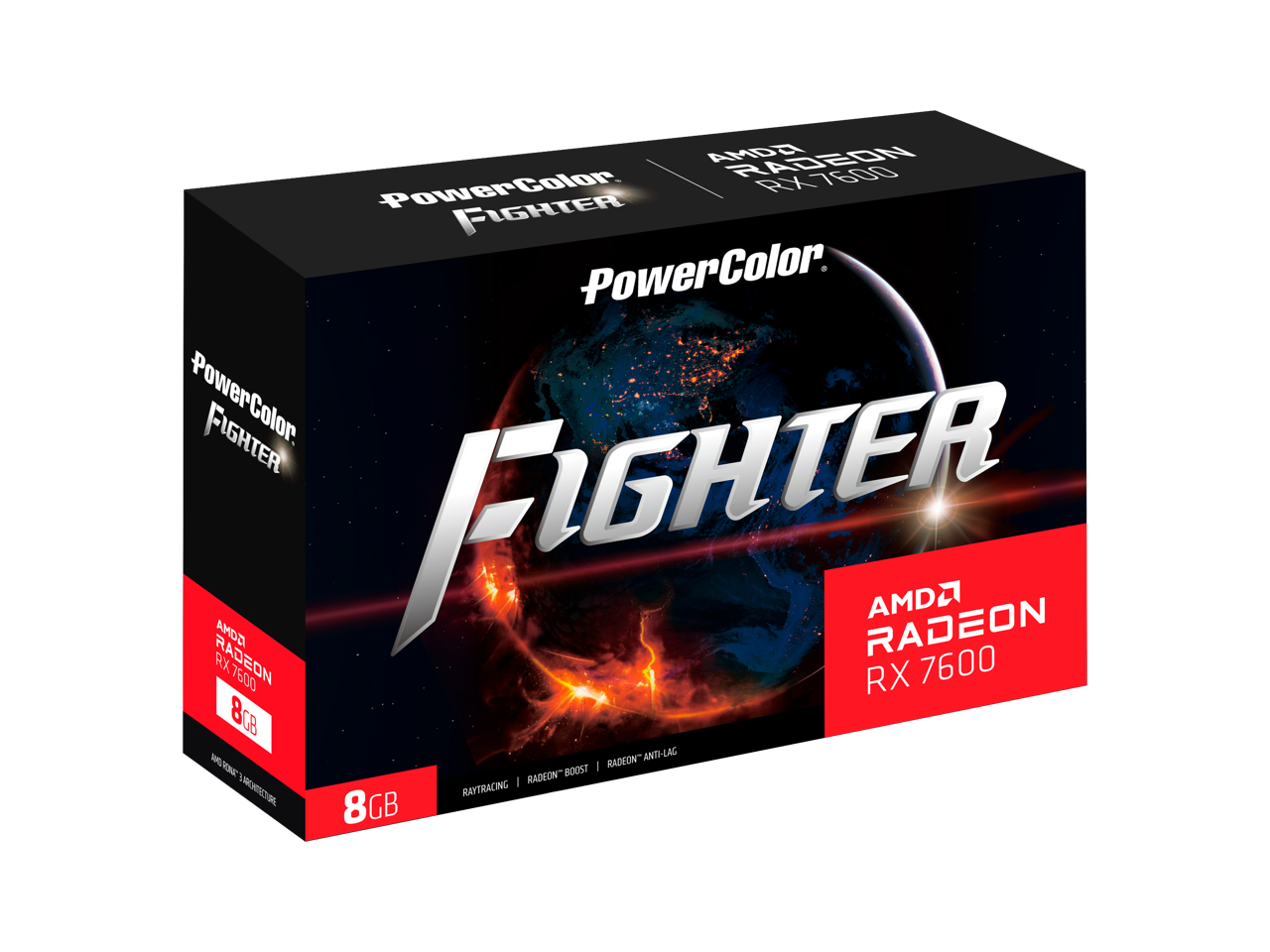 PowerColor Fighter Radeon RX 7600 Video Card RX7600 8GF Newegg.ca