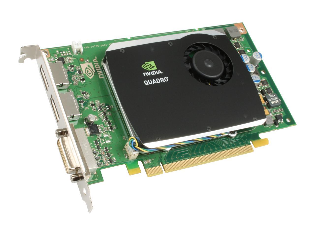 Renewed Genuine HP Nvidia Quadro FX580 512 MB PCI Video Card 508283-001 519295-001 