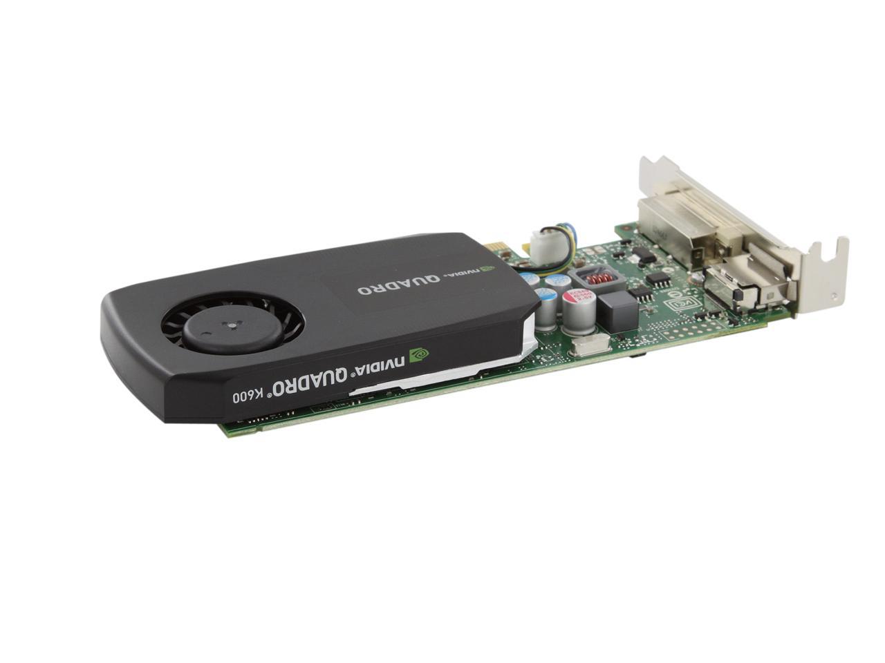 Nvidia Quadro K600 Vcqk600 Pb 1gb 128 Bit Gddr3 Pci Express 2 0 X16 Low Profile Workstation Video Card Newegg Com