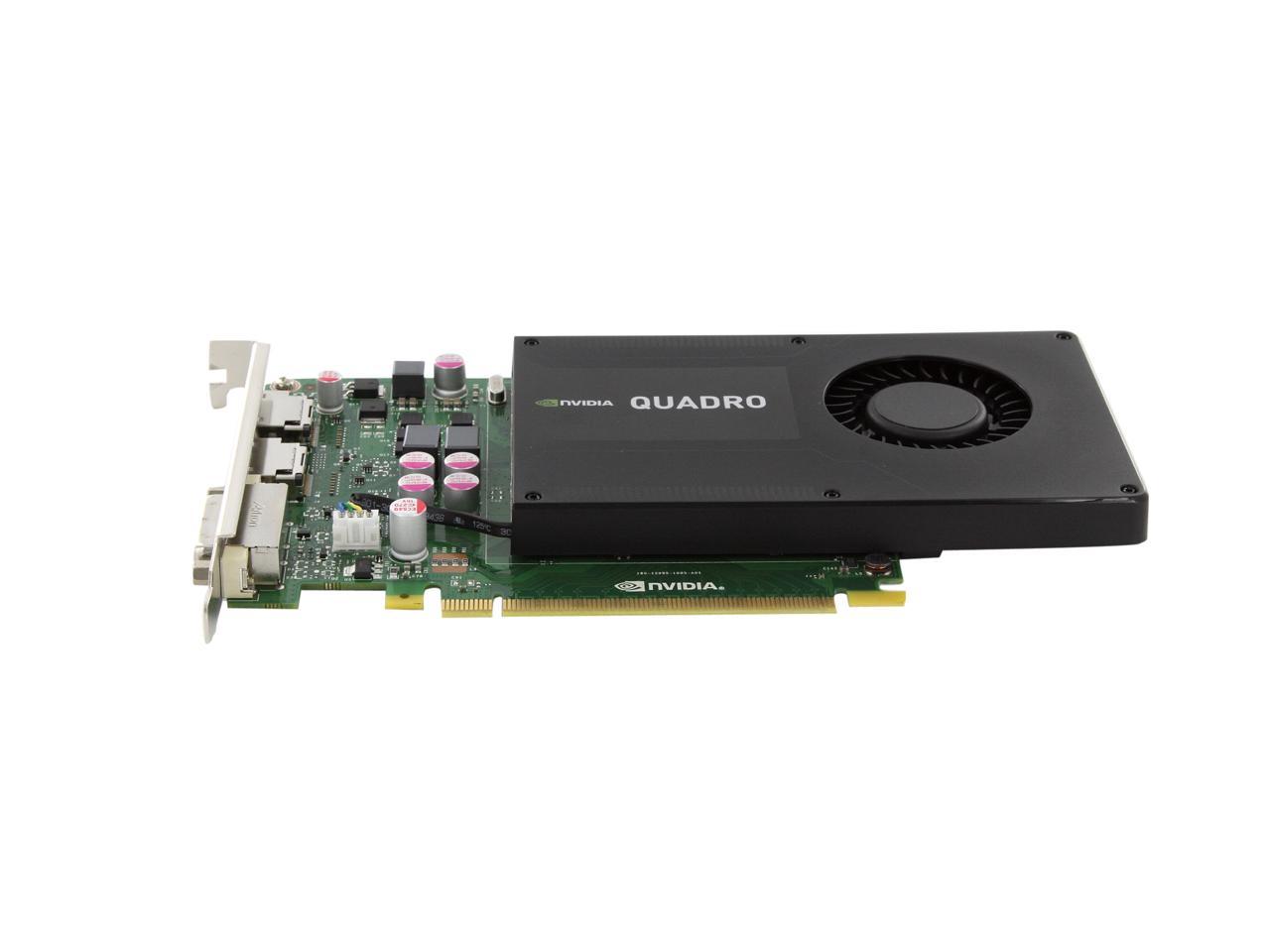 NVIDIA® Quadro® K2000 VCQK2000-PB 2GB GDDR5 PCI Express 2.0 x16 Workstation  Video Card