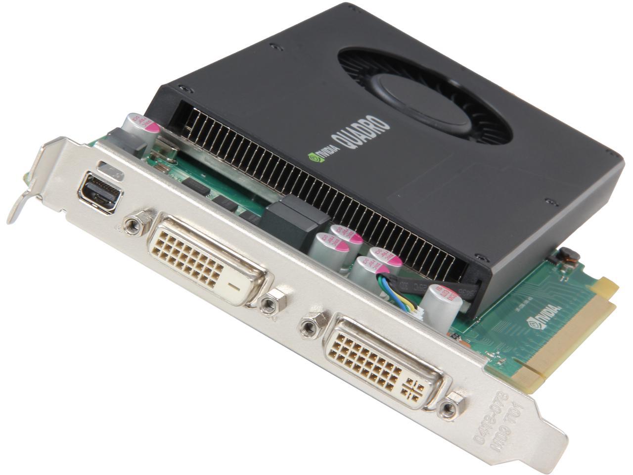 NVIDIA® Quadro® K2000D VCQK2000D-PB 2GB GDDR5 PCI Express 2.0 x16  Workstation Video Card