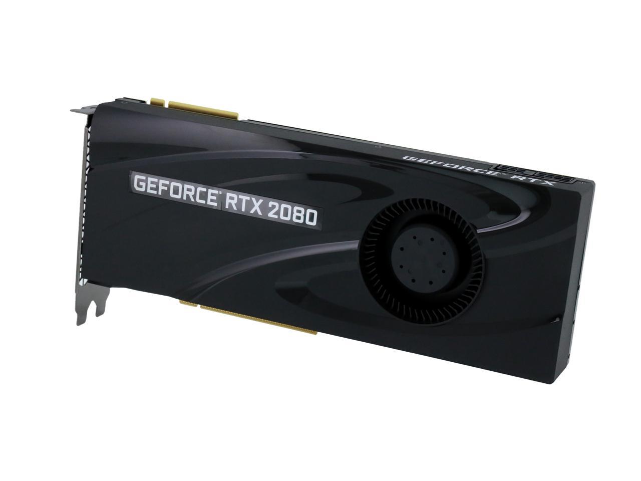 Pny Geforce Rtx 2080 8gb Blower Graphics Card Neweggca 