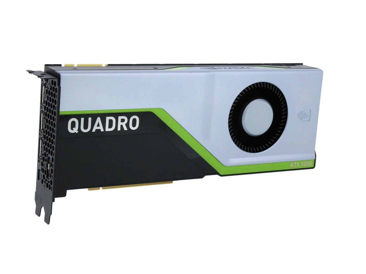 NVIDIA VCQRTX5000-PB NVIDIA Quadro RTX 5000 Graphic Card - 16GB ...