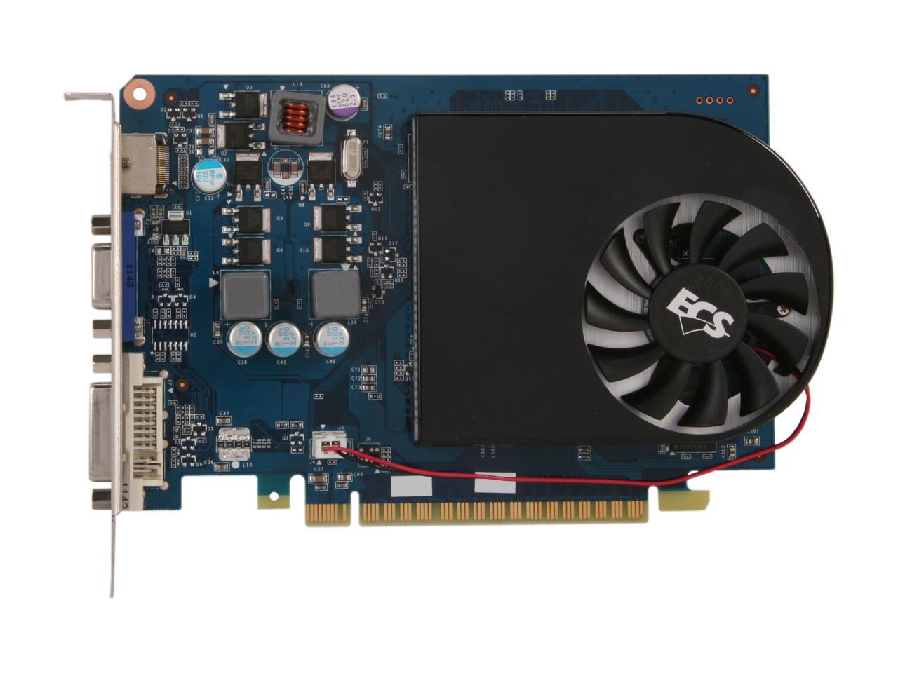 ECS GeForce GT 440 (Fermi) Video Card NGT440-2GQM-F - Newegg.com