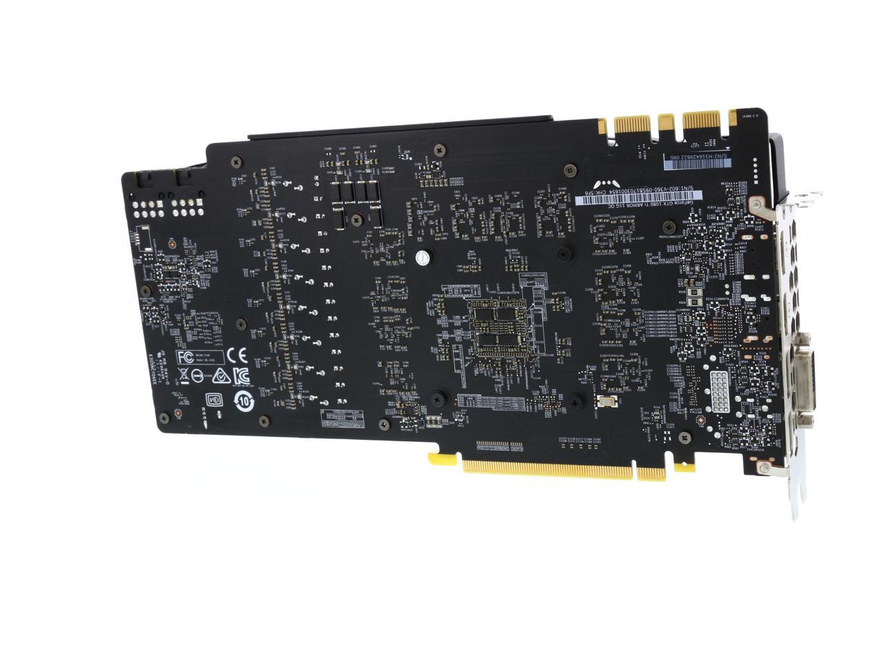 Exactly Refine Postcard MSI GeForce GTX 1080 Ti Video Card GeForce GTX 1080 TI ARMOR 11G OC -  Newegg.com