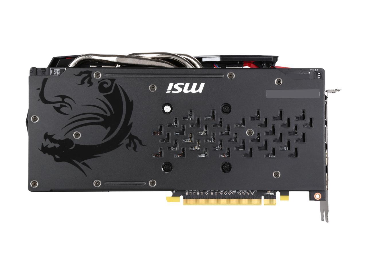 MSI Radeon RX 580 Video Card RX 580 GAMING X 4G - Newegg.com