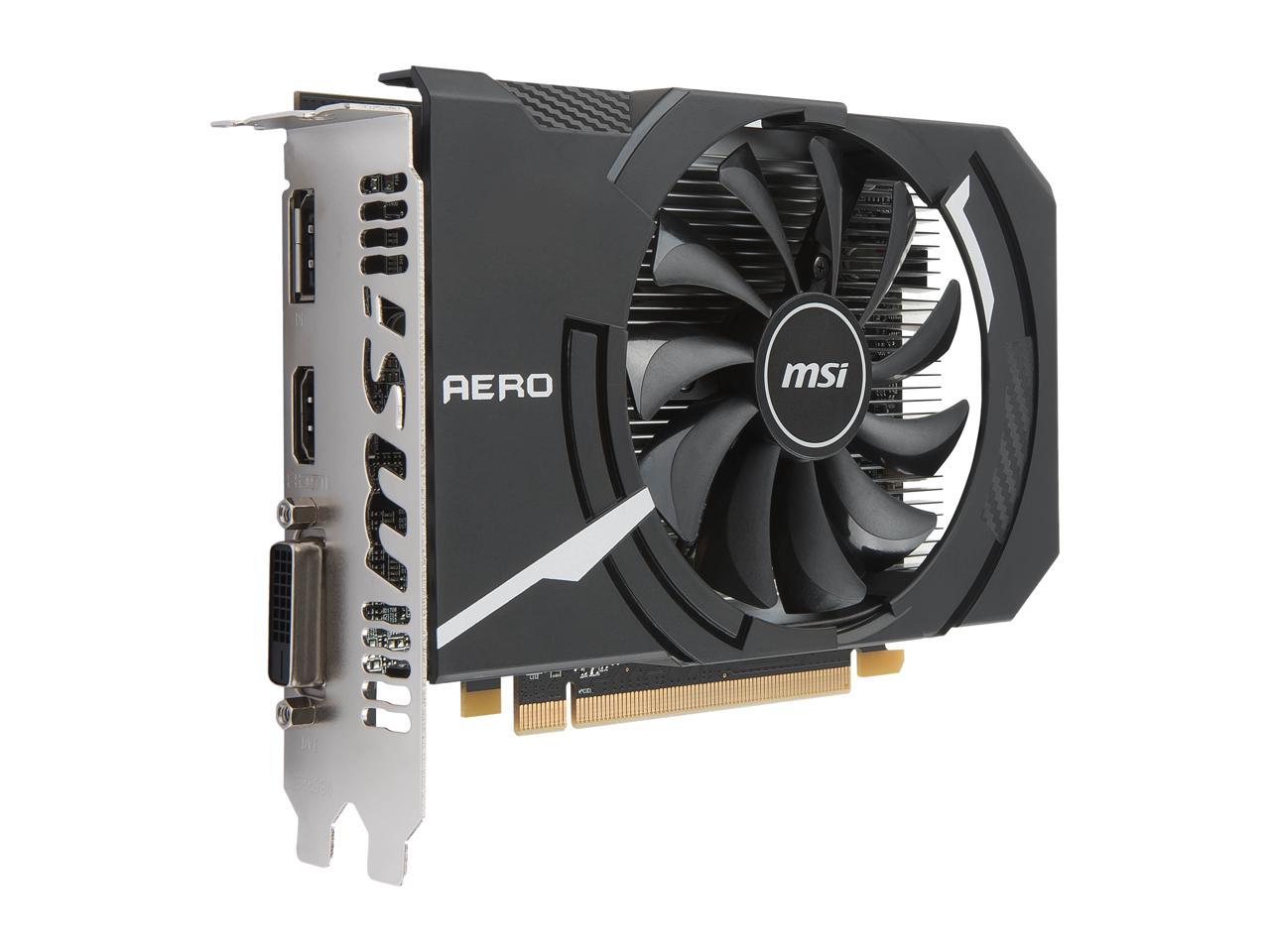 MSI Radeon RX 550 Video Card RX 550 AERO ITX 2G OC - Newegg.com