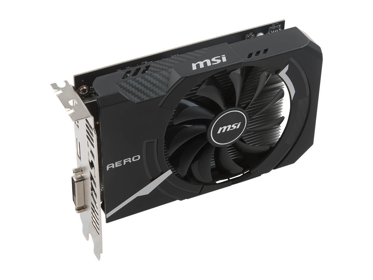 MSI Radeon RX 550 Video Card RX 550 AERO ITX 2G OC - Newegg.com