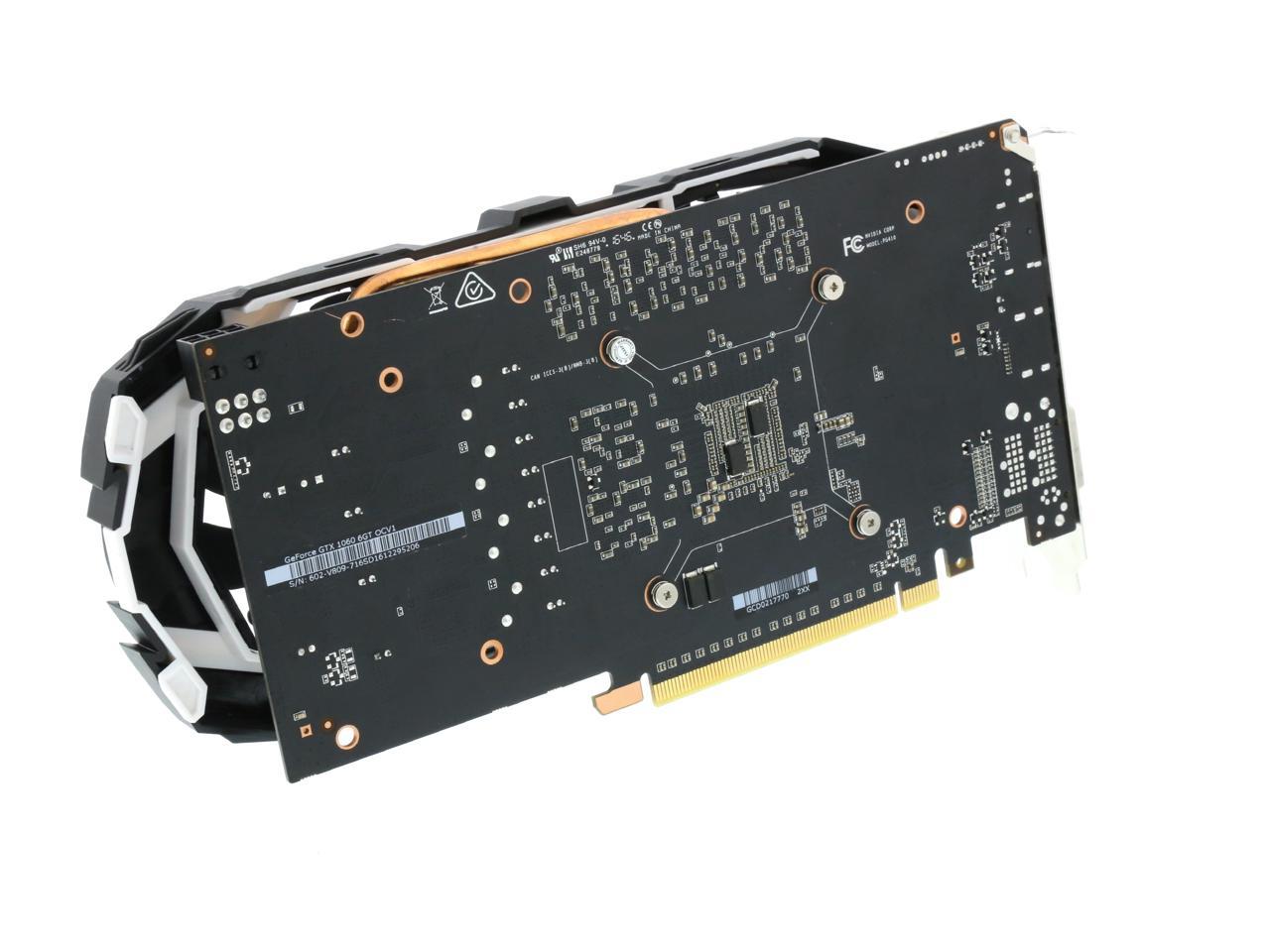 Refurbished: MSI GeForce GTX 1060 Video Card GeForce GTX 1060 6GT OCV1