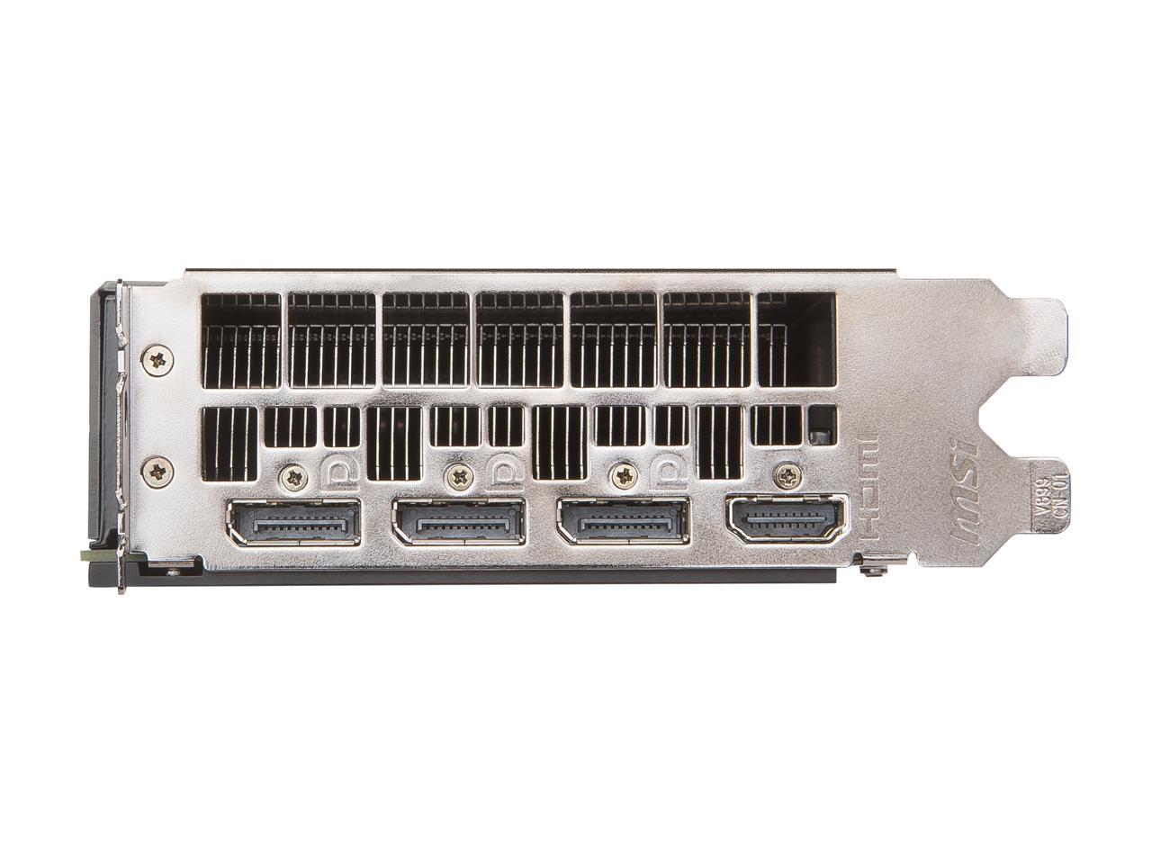MSI Radeon RX Vega 56 8GB HBM2 PCI Express x16 CrossFireX Support ATX Video  Card RX Vega 56 Air Boost 8G OC