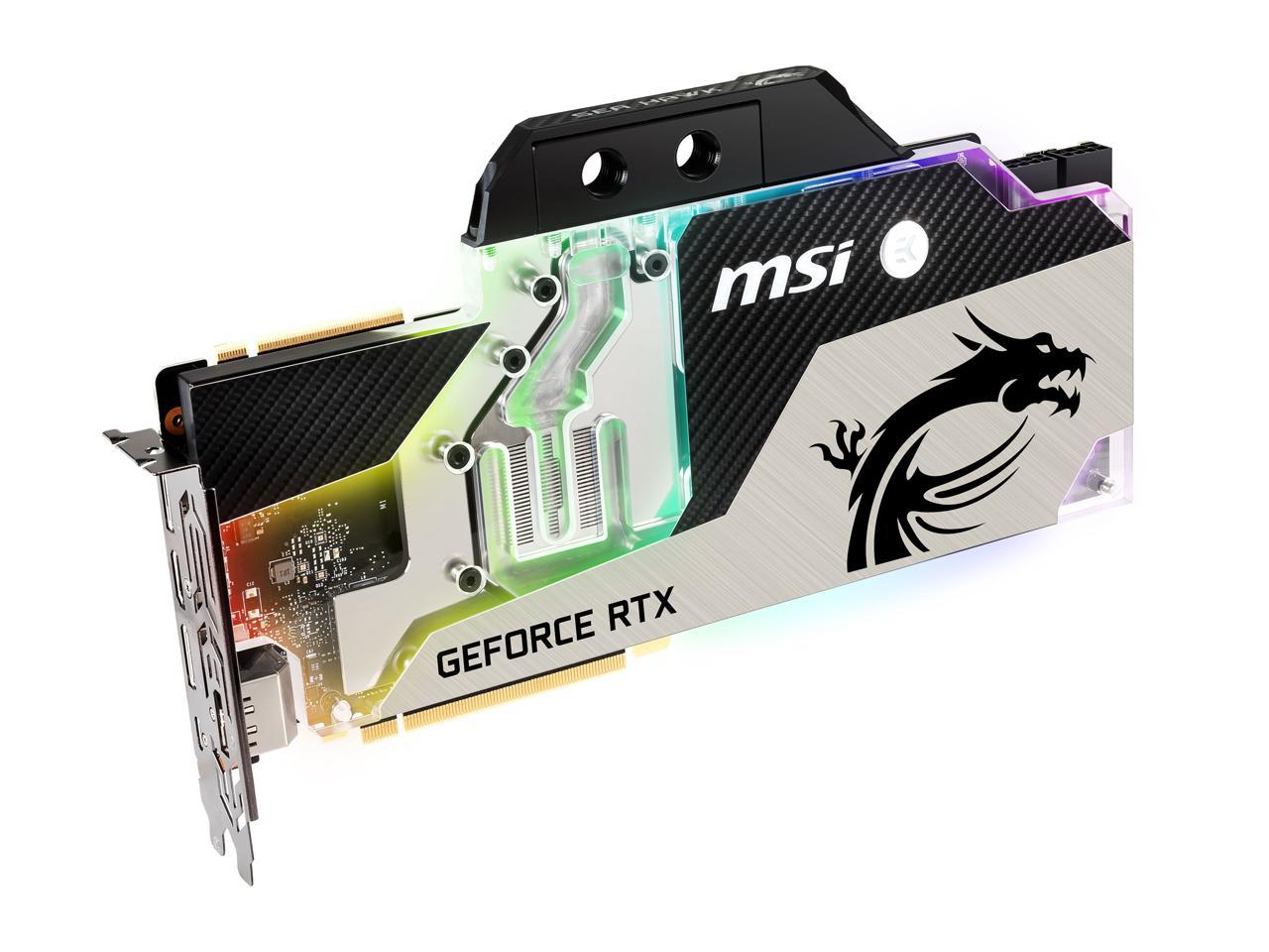 Msi geforce rtx 2080 sea hawk ek x обзор