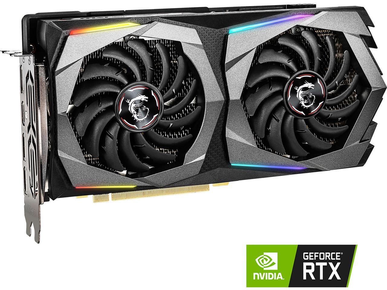 MSI GeForce 2060 GAMING 6G Video Card - Newegg.com