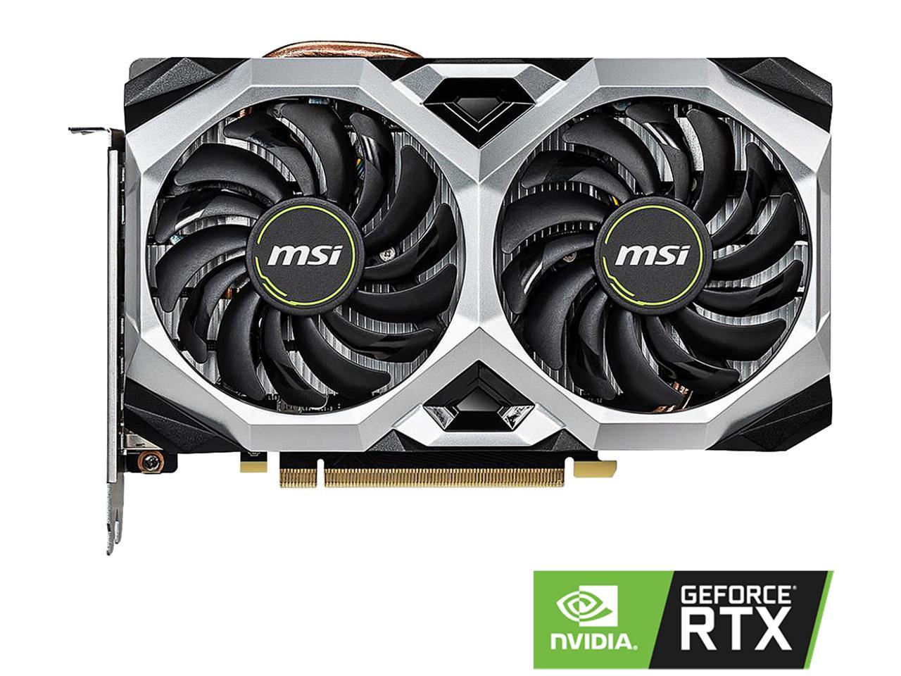 MSI GeForce RTX 2060 VENTUS XS 6G OC Video Card - Newegg.com