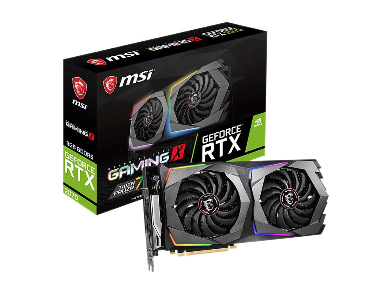 Msi rtx 2070 gaming x обзор