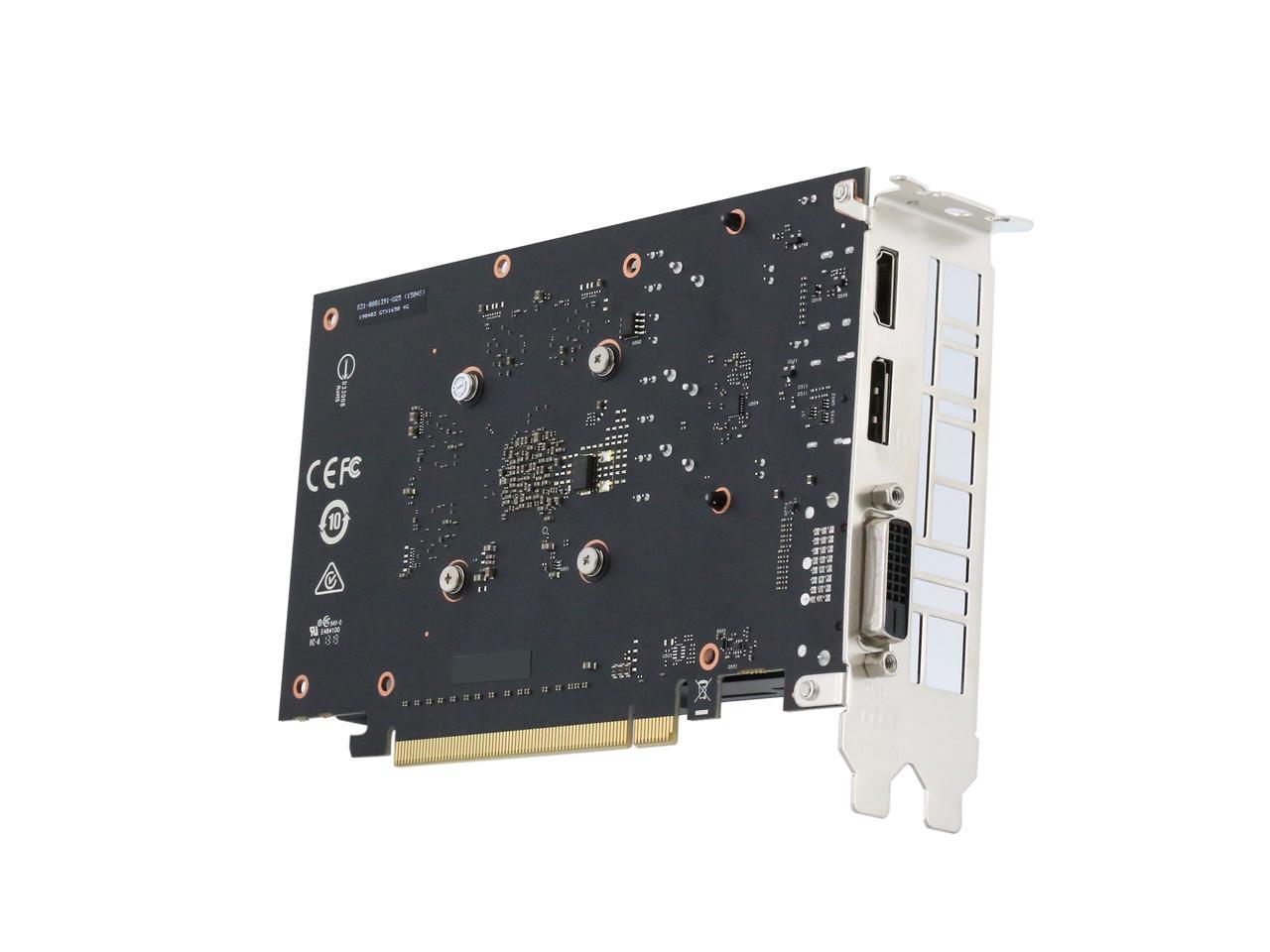 MSI GeForce GTX 1650 Video Card GTX 1650 AERO ITX 4G OC - Newegg.com