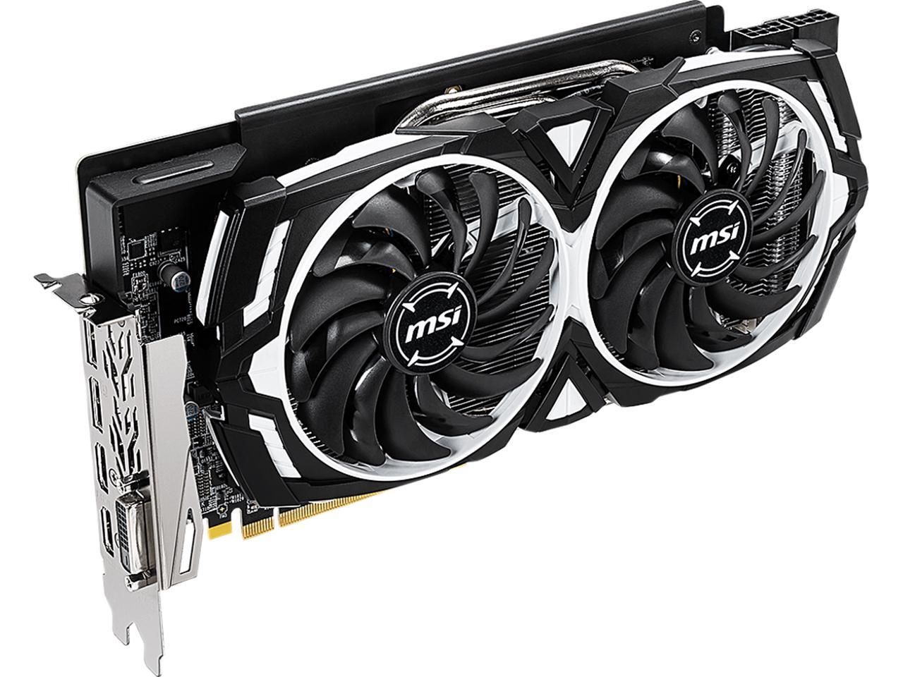 MSI Radeon RX 590 Video Card RX 590 ARMOR 8G - Newegg.com