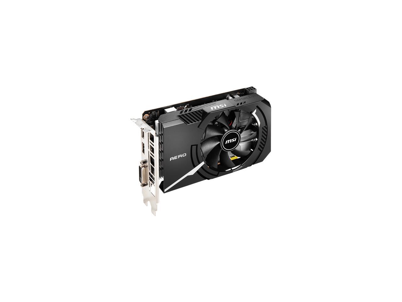 MSI GeForce GTX 1650 Video Card GTX 1650 D6 AERO ITX OCV1 - Newegg.com