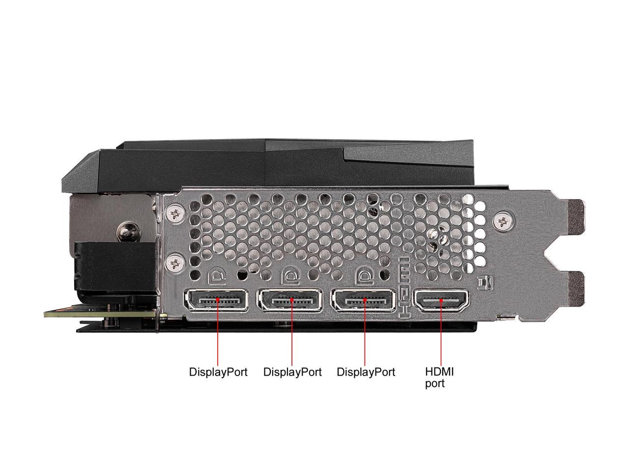 MSI Gaming GeForce RTX 3090 Video Card RTX 3090 GAMING X 