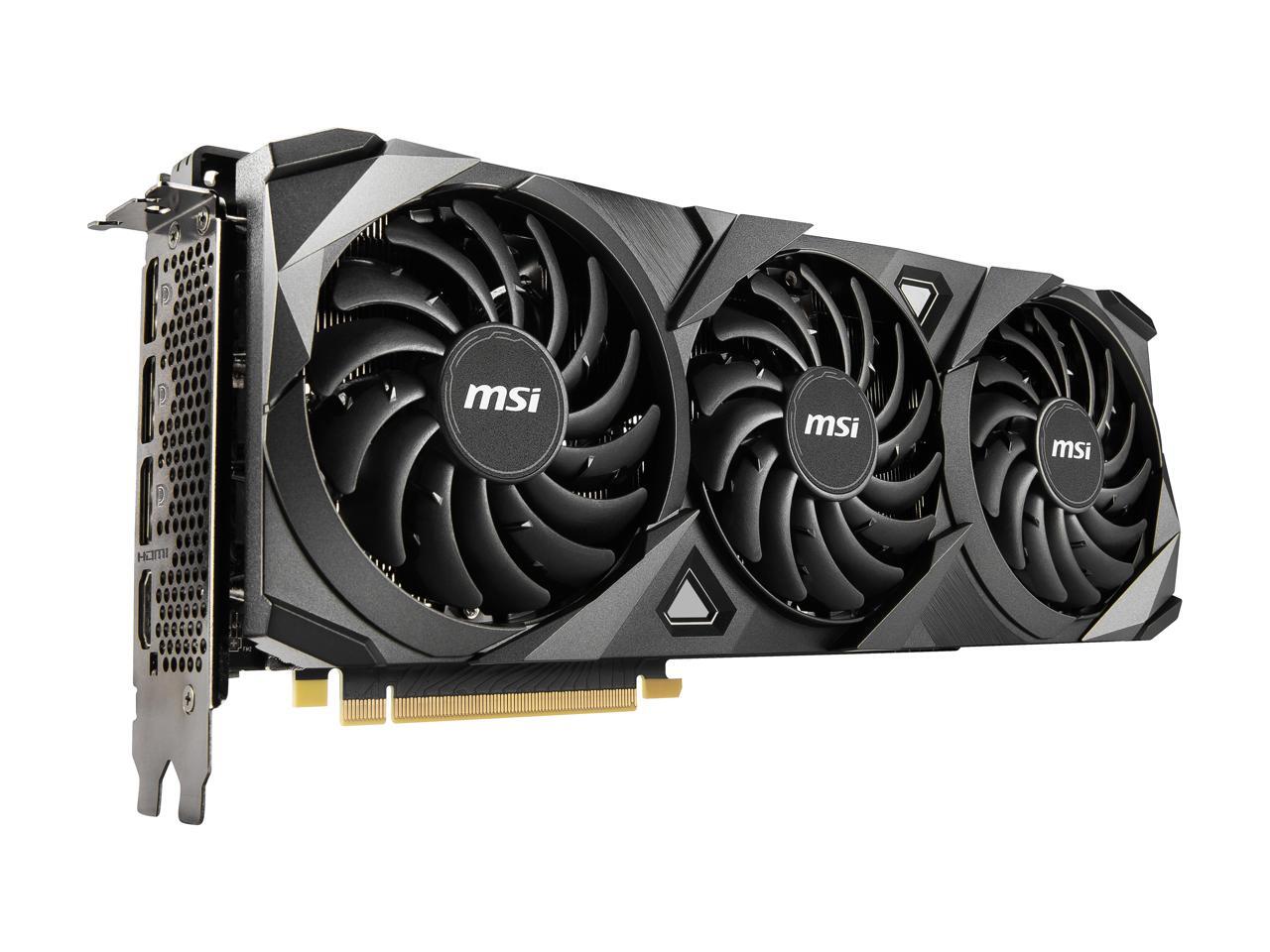 MSI GeForce RTX 3080 DirectX 12 RTX 3080 VENTUS 3X 10G Video Card ...