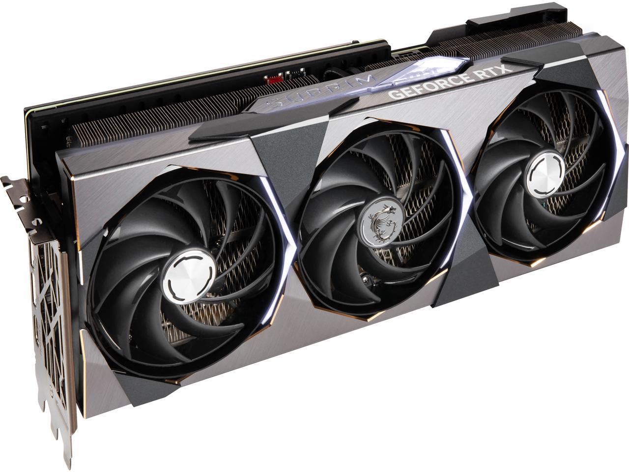 MSI Suprim GeForce RTX 4070 Ti Video Card RTX 4070 Ti SUPRIM 12G ...