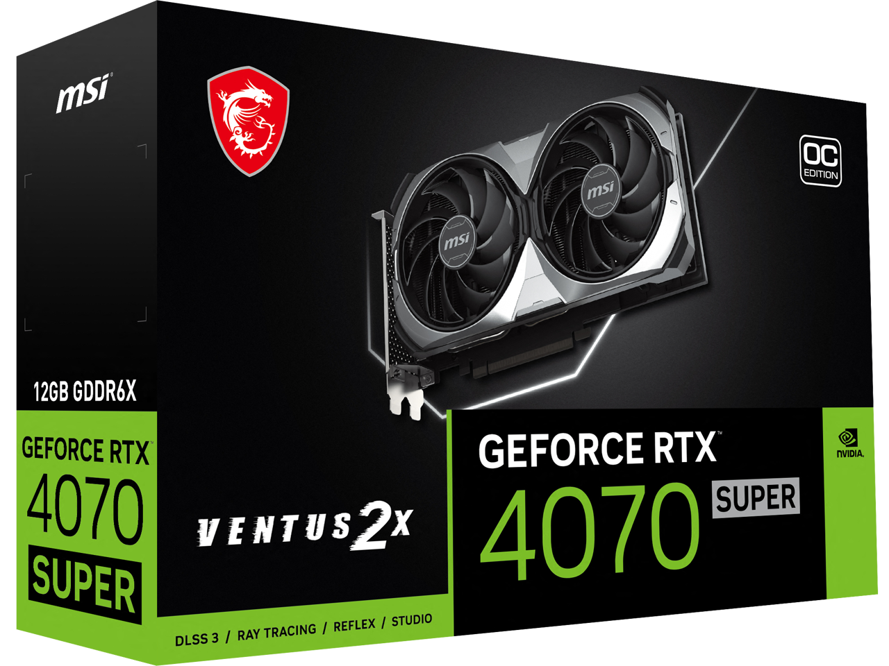 MSI えげつない GeForce RTX4070 VENTUS 2X 美品 保証期間残あり