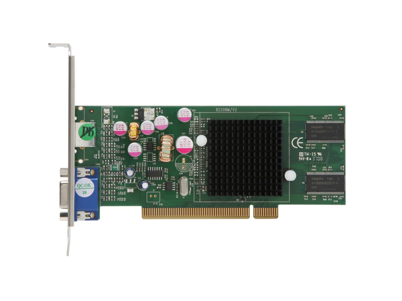 SVGA & S-Video Ports JATON 208PCI-128Twin PCI Low Profile Bracket Video Card 