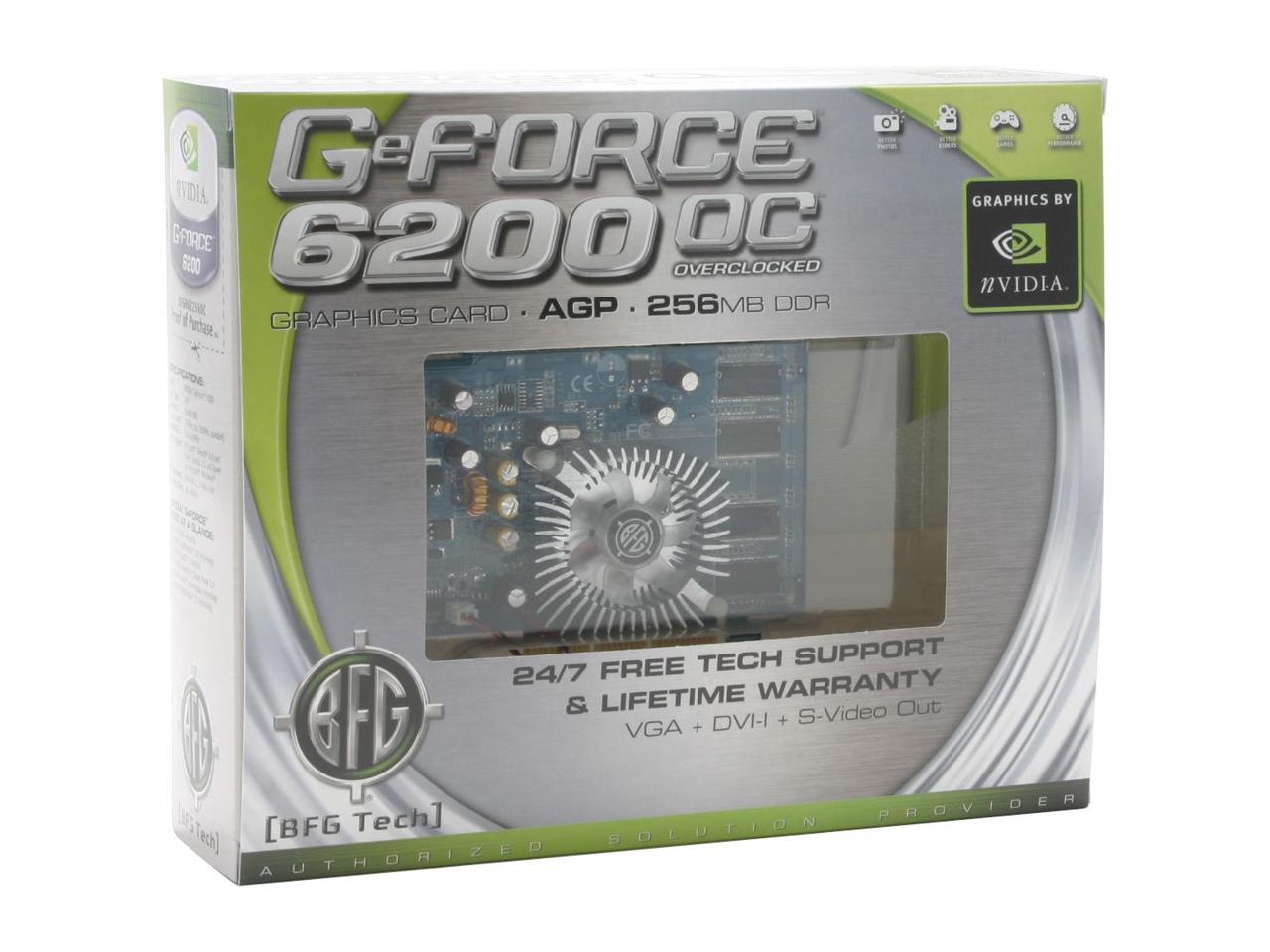 BFG Tech GeForce 6200 Video Card BFGR62256OC - Newegg.com