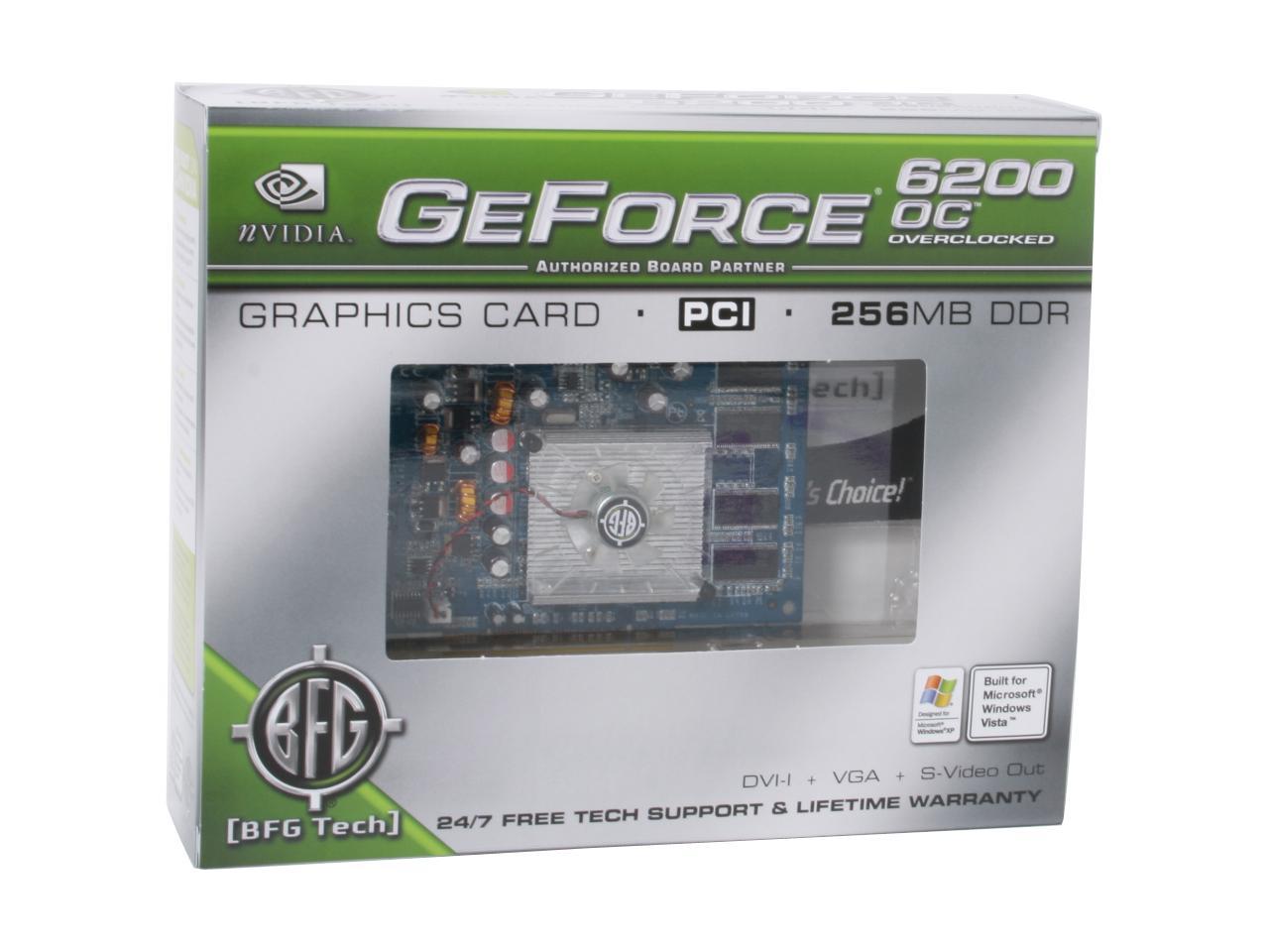 BFG Tech GeForce 6200 Video Card BFGR62256OCP - Newegg.com
