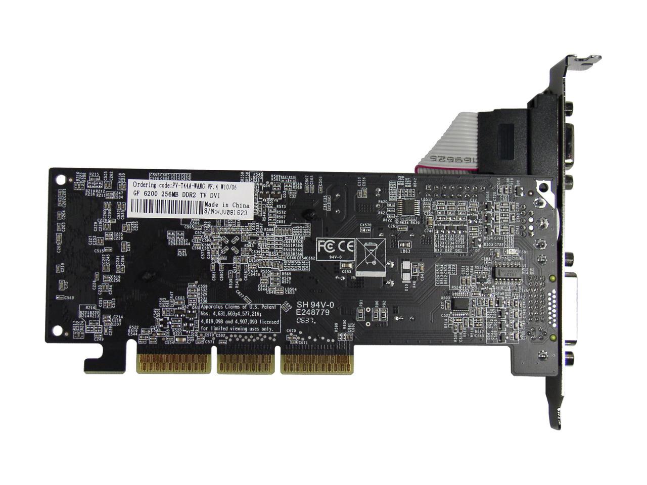 XFX GeForce 6200 Video Card PVT44AWANG - Newegg.com