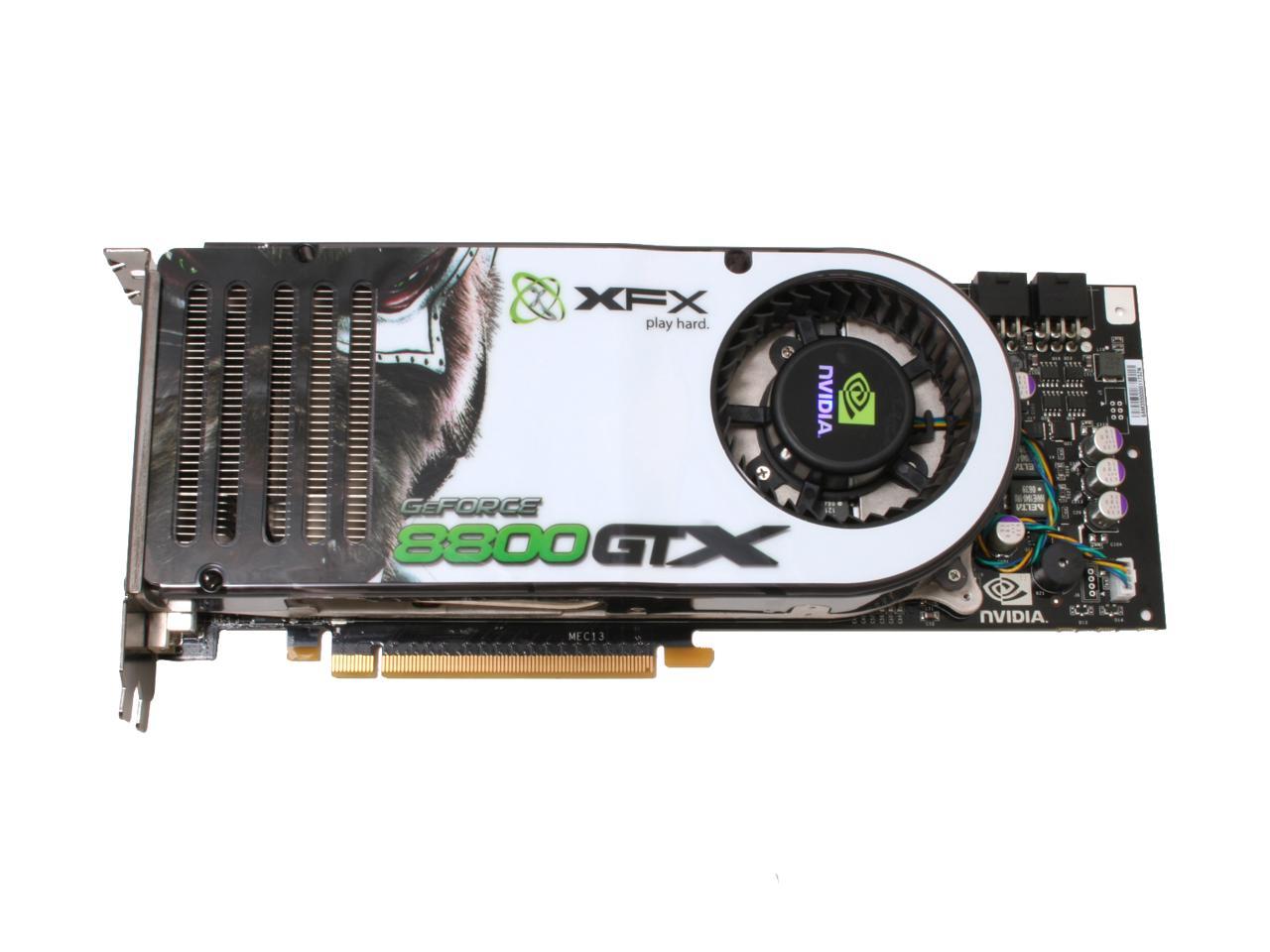 XFX GeForce 8800 GTX Video Card PVT80FSHF9 - Newegg.com