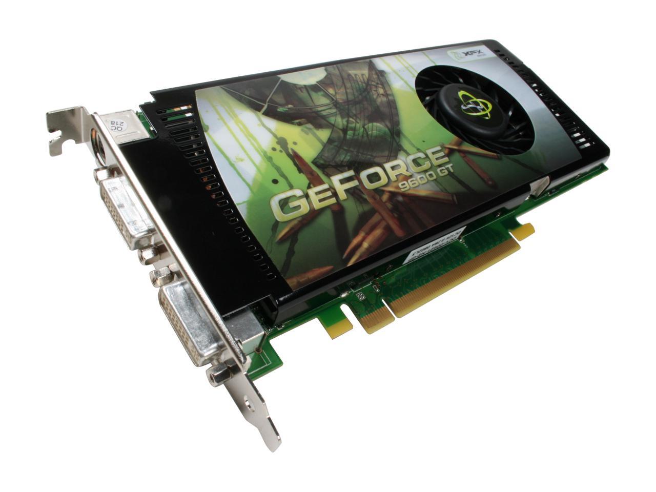 XFX PVT94PYDE4 GeForce 9600GT Extreme 512MB 256-bit GDDR3 PCI Express 2 ...