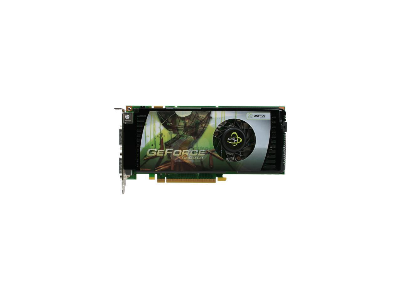 XFX PVT94PYDE4 GeForce 9600GT Extreme 512MB 256-bit GDDR3 PCI Express 2 ...