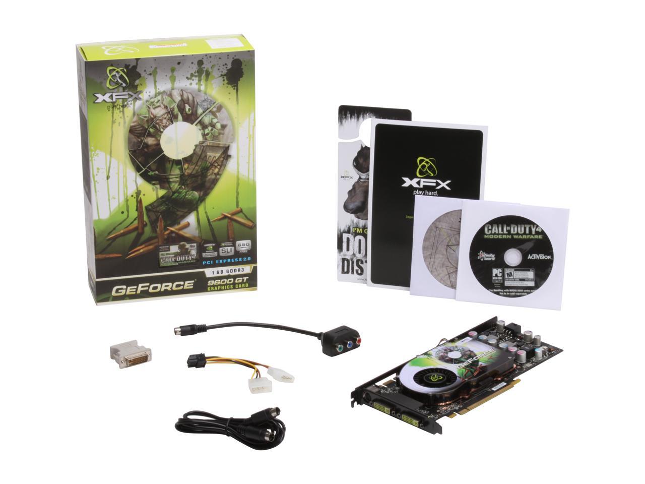 XFX GeForce 9600 GT Video Card PVT94PZHFU - Newegg.com