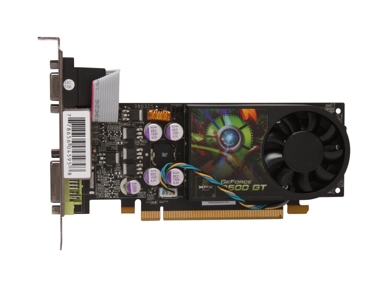 XFX GeForce 9500 GT Video Card PVT95GYALG - Newegg.com