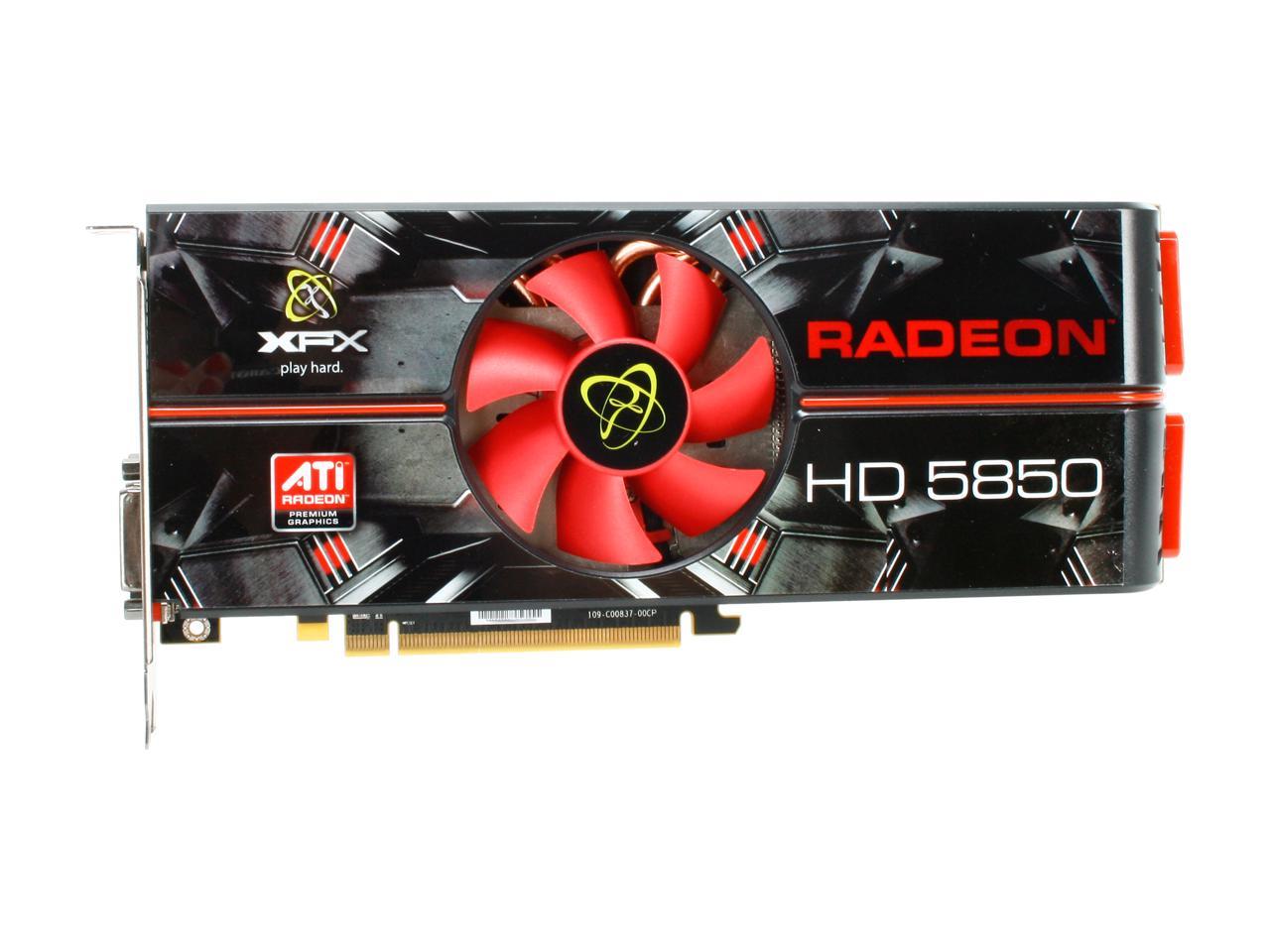 Xfx Radeon Hd 5850 Video Card W  Eyefinity Hd-585x-zafc - Newegg.ca