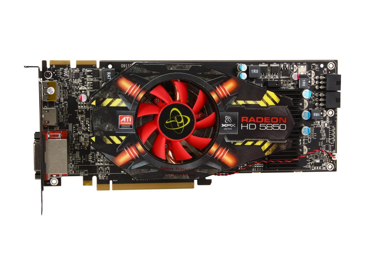 XFX Radeon HD 5850 DirectX 11 HD-585X-ZNFC Video Card w/ Eyefinity - Newegg.ca