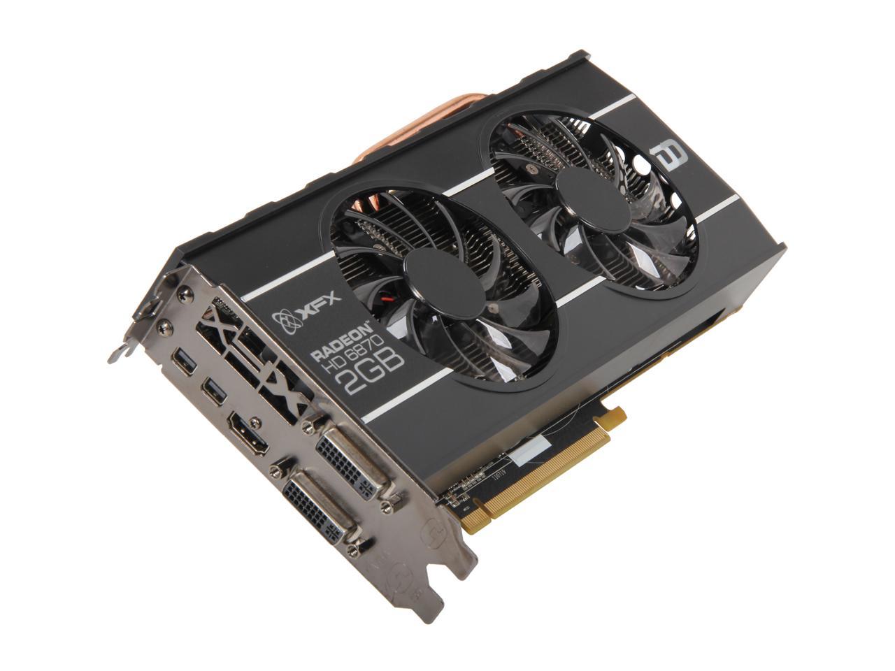 Xfx Radeon Hd 6870 Video Card Hd 687a Cdfc Newegg Ca