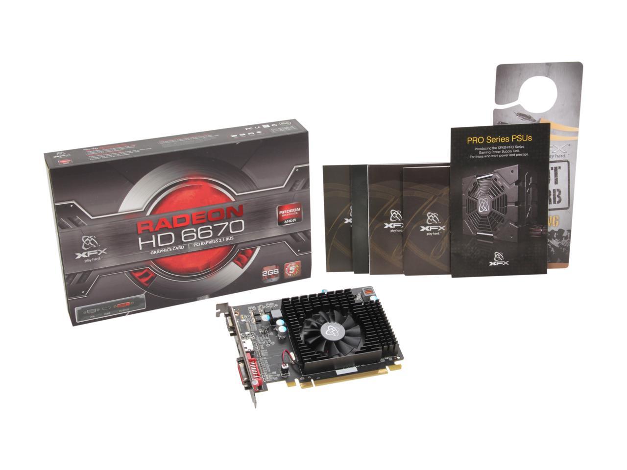 XFX Radeon HD 6670 Video Card HD667XCNF3