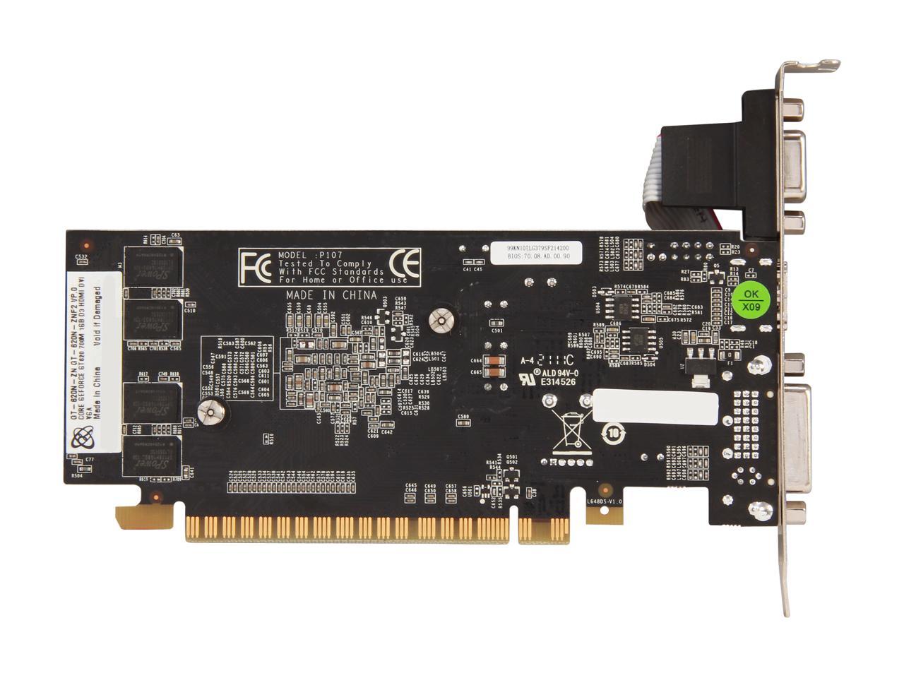 XFX GeForce GT 620 Video Card GT-620N-ZNF2 - Newegg.com