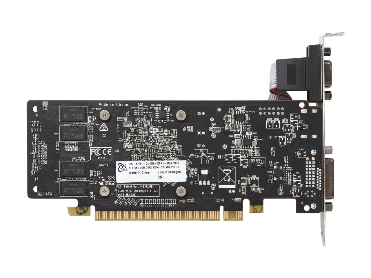 XFX One R-Series Radeon HD 5450 A12 Deluxe Edition Video Card ON-XFX1 ...