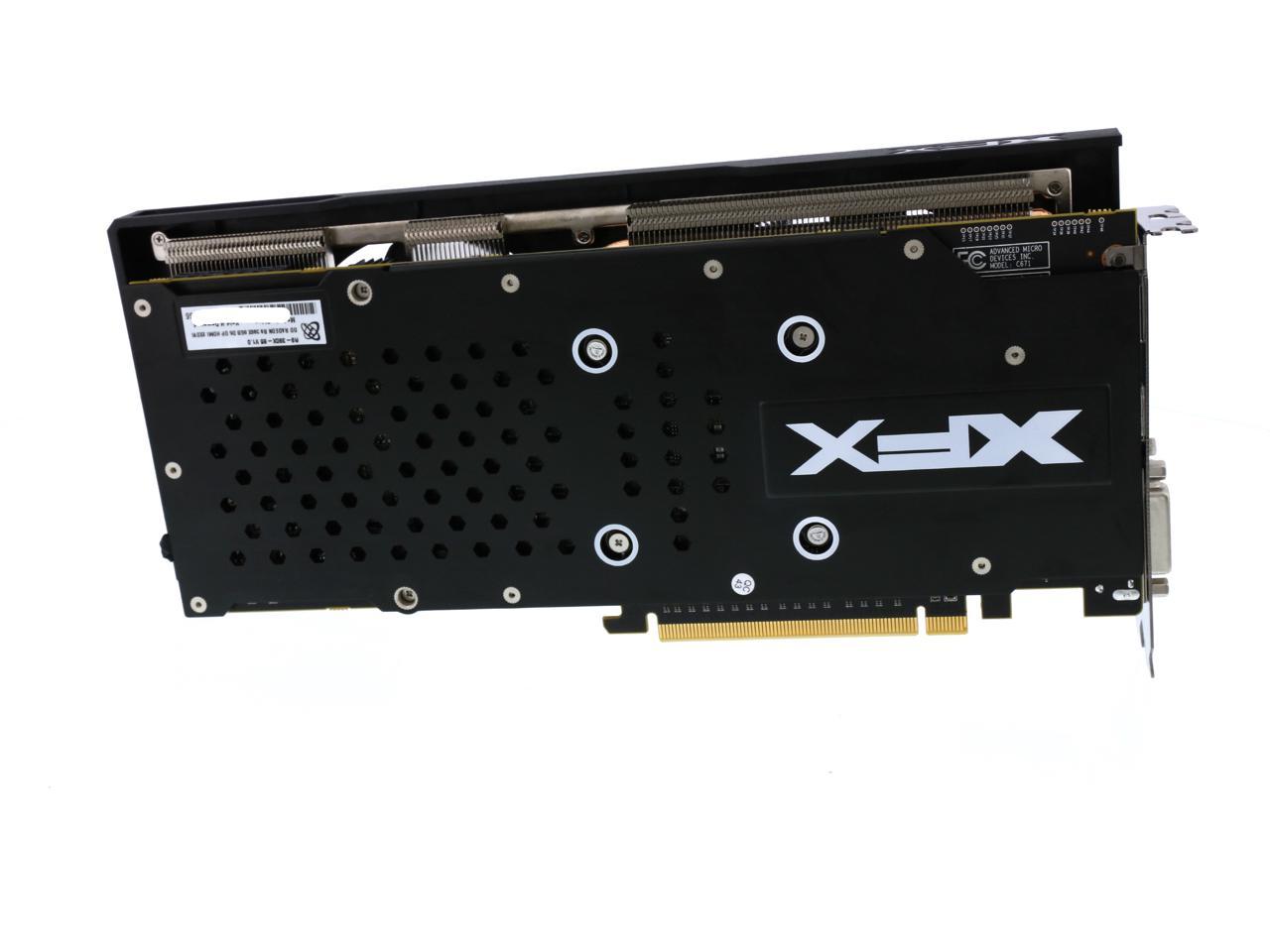 Xfx Radeon R9 390x Directx 12 R9 390x 56 Video Card Newegg Com