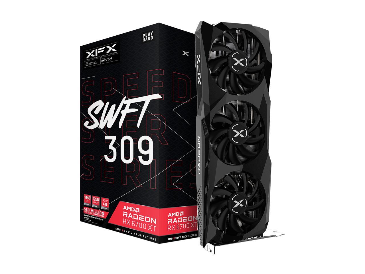 XFX SPEEDSTER SWFT309 AMD Radeon RX 6700 XT CORE Gaming Graphics Card